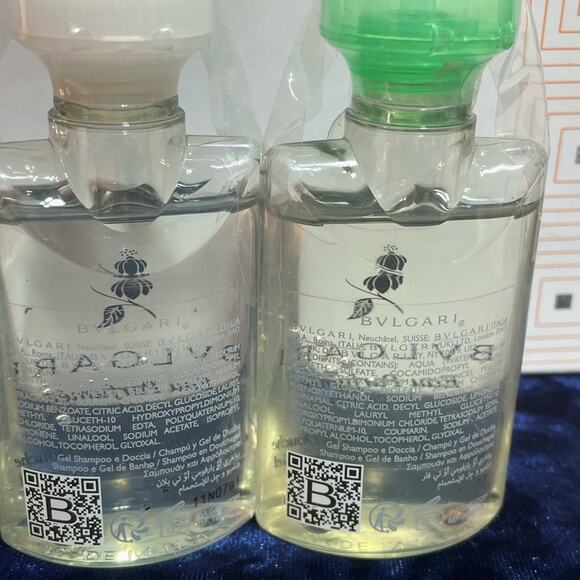 Bvlgari set travel size Body Gel and Shampoo - Picture 3 of 3